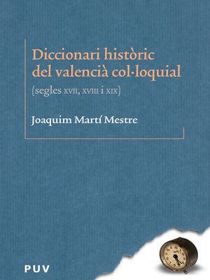 cover image of Diccionari històric del valencià col·loquial